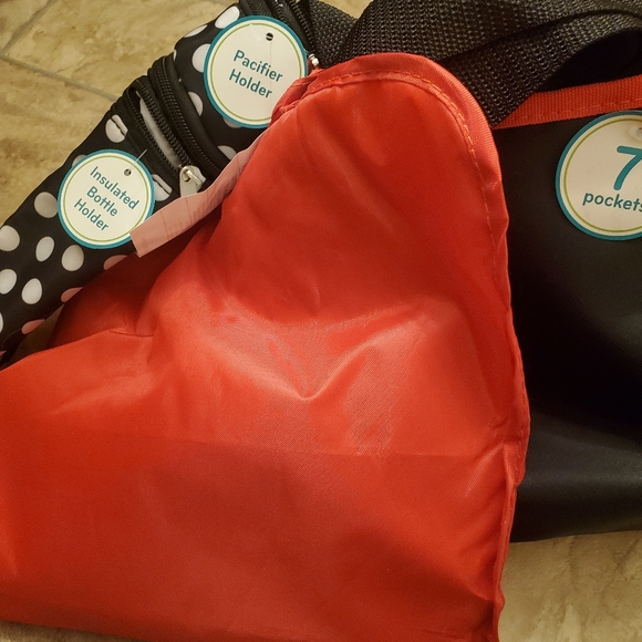 NWT disney multi piece diaper bag minnie mouse - Picture 4 of 11